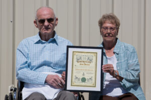 Duane and Mary Ann - Certificate